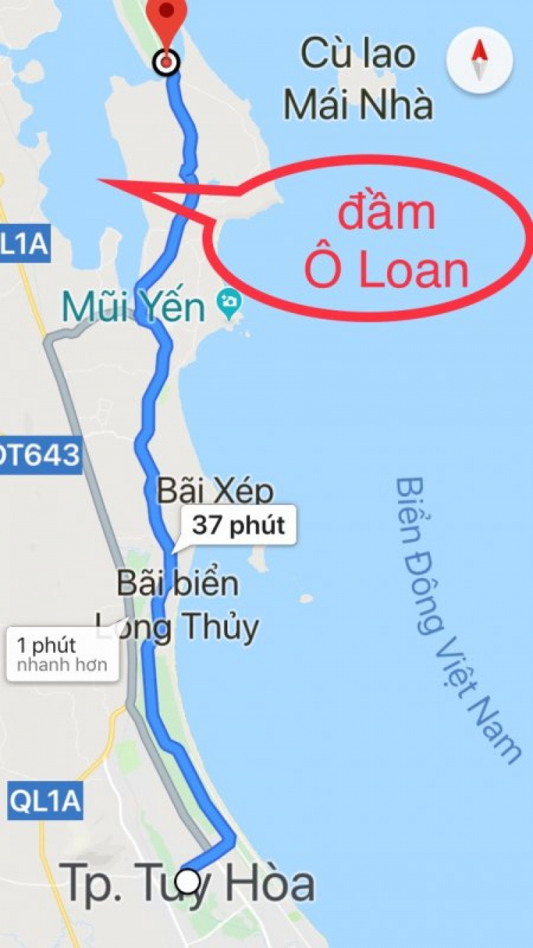 Địa điểm ở Phú yên?