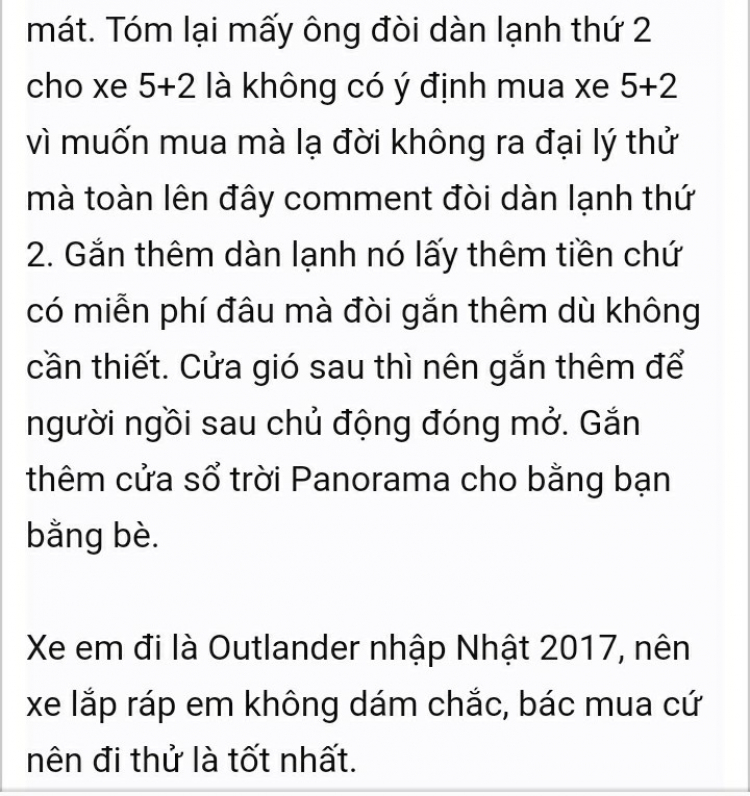 Mitsubishi Việt Nam sẽ ra mắt Outlander CKD trong tháng 01/2018; giá từ 808 triệu đồng