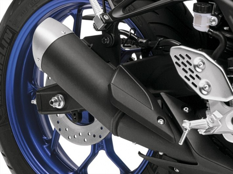 Chi tiết mô tô Yamaha YZF-R3 2015