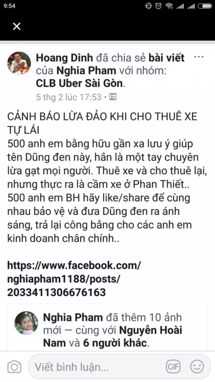 Ngày càng gia tăng rủi ro của việc cho thuê xe tự lái, cho thuê chạy U,G