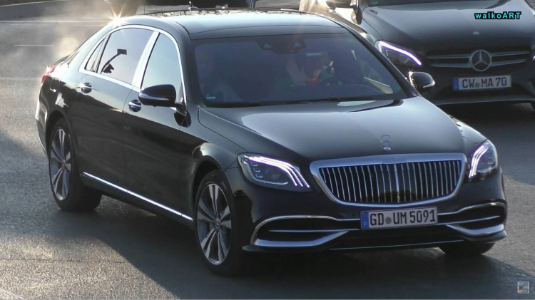 Mercedes-Maybach S-Class 2019 xuất hiện trên đường phố: sang trọng và quyền lực