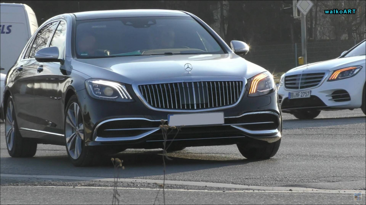 Mercedes-Maybach S-Class 2019 xuất hiện trên đường phố: sang trọng và quyền lực