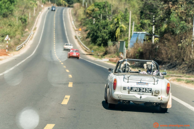 Các cung đường hành trình The Road To Saigon đã đi qua