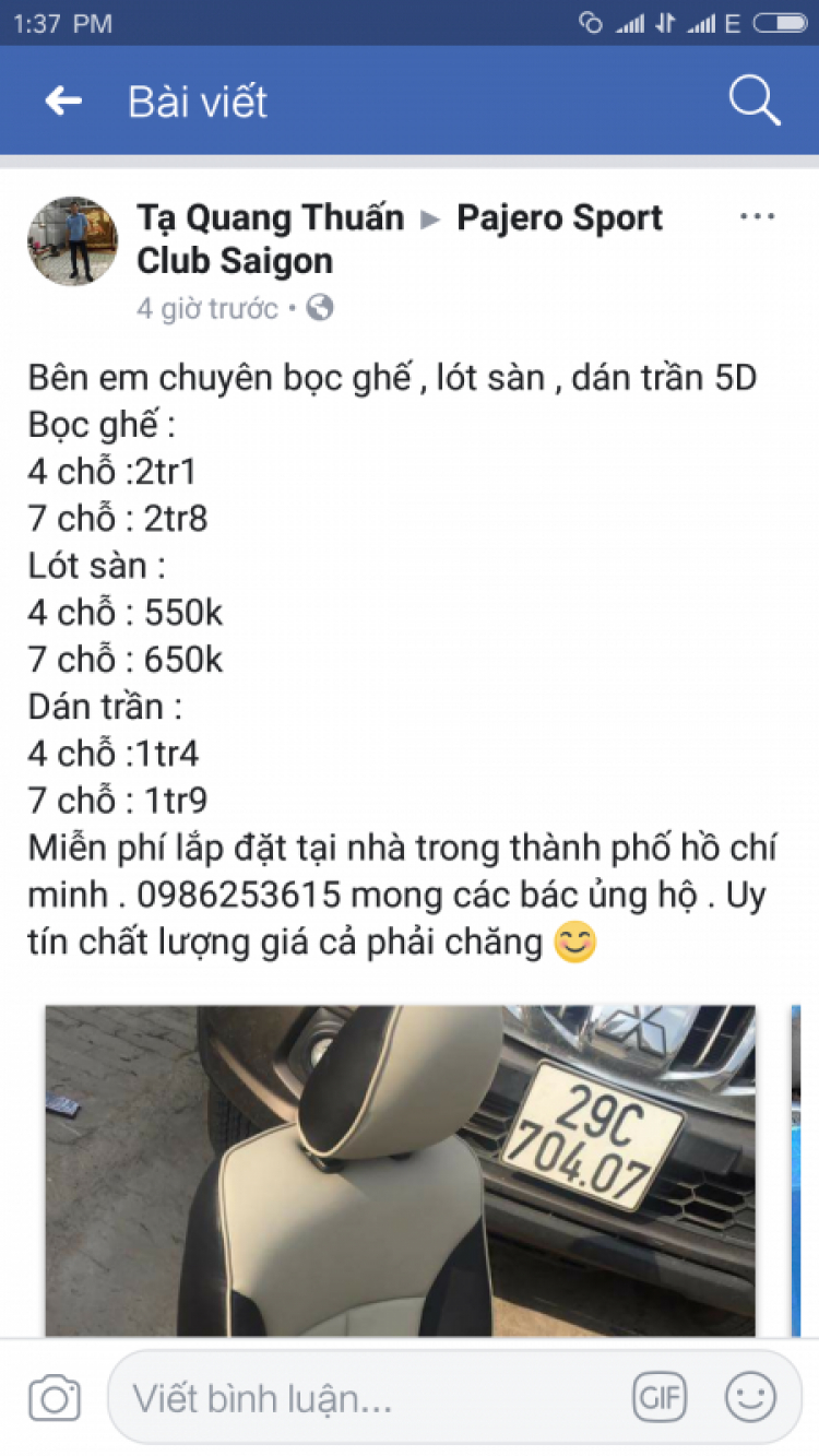 Jolie - Chiếc xe thân thiện