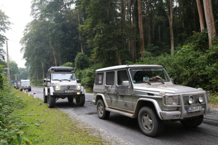 Trực tiếp: Đón đoàn Merecedes-Benz Offroad từ Đức đến Việt Nam