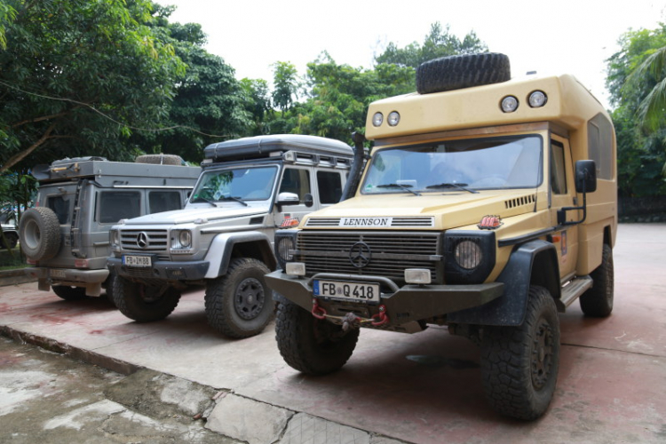 Trực tiếp: Đón đoàn Merecedes-Benz Offroad từ Đức đến Việt Nam