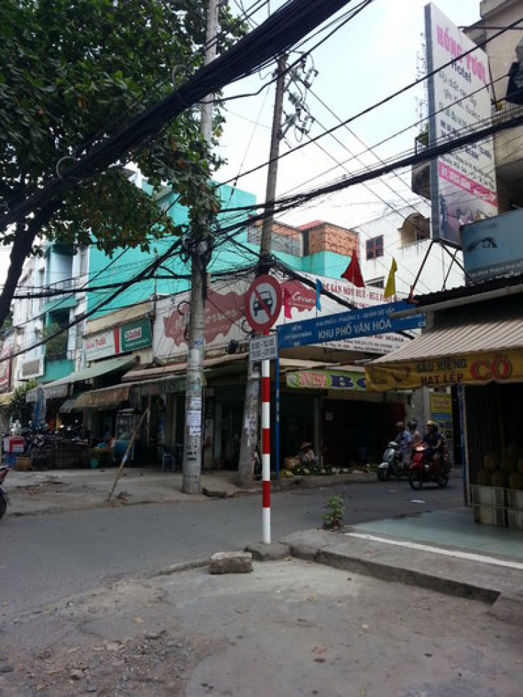 Cấm ô tô theo giờ vào đường Nguyễn Văn Công P.3 GV từ hẻm 197 Bạch Đằng