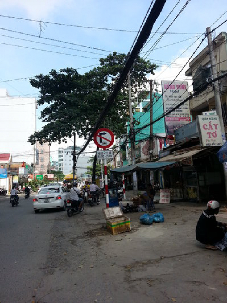 Cấm ô tô theo giờ vào đường Nguyễn Văn Công P.3 GV từ hẻm 197 Bạch Đằng