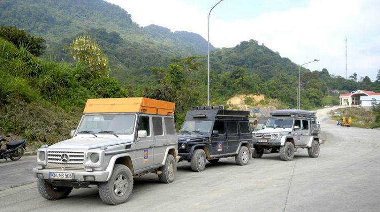 Trực tiếp: Đón đoàn Merecedes-Benz Offroad từ Đức đến Việt Nam