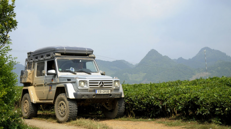 Trực tiếp: Đón đoàn Merecedes-Benz Offroad từ Đức đến Việt Nam