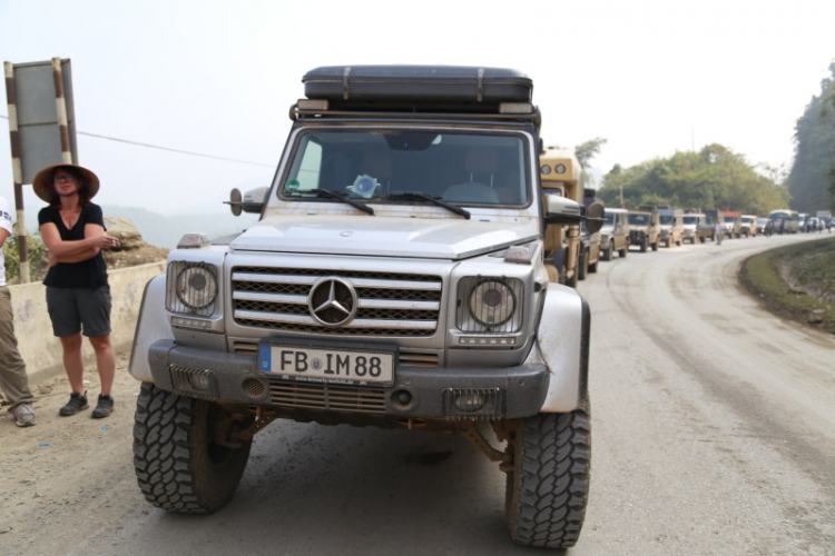 Trực tiếp: Đón đoàn Merecedes-Benz Offroad từ Đức đến Việt Nam