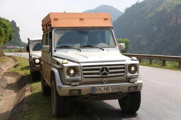 Trực tiếp: Đón đoàn Merecedes-Benz Offroad từ Đức đến Việt Nam