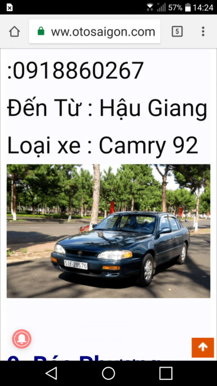 Camry: Trao đổi kinh nghiệm sửa chữa, phụ tùng Camry 8X 9X 0X (Đời 86 đến 2000)