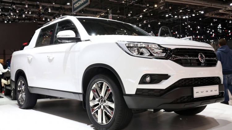 [GMS 2018] Đối thủ của Ford Ranger: SsangYong Musso bán tải ra mắt tại Geneva