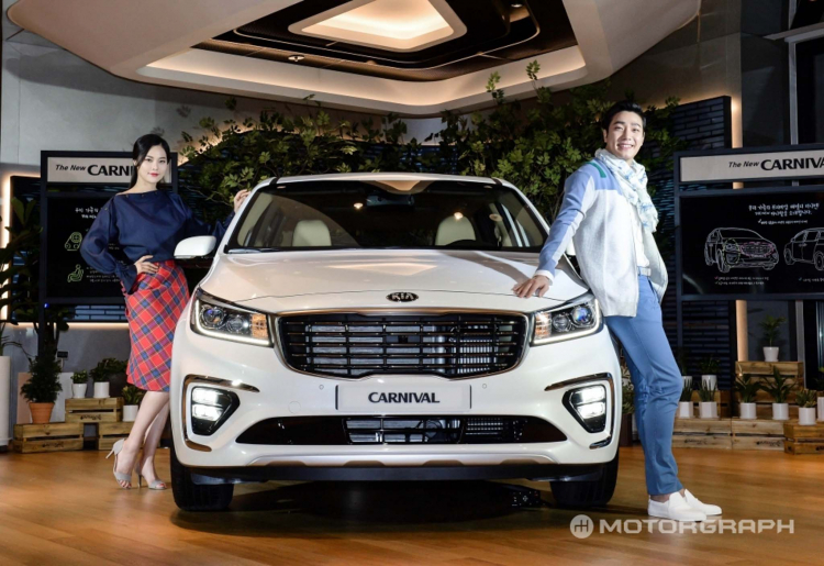 Kia Sedona 2019 ra mắt tại Hàn Quốc; trang bị nhiều hơn