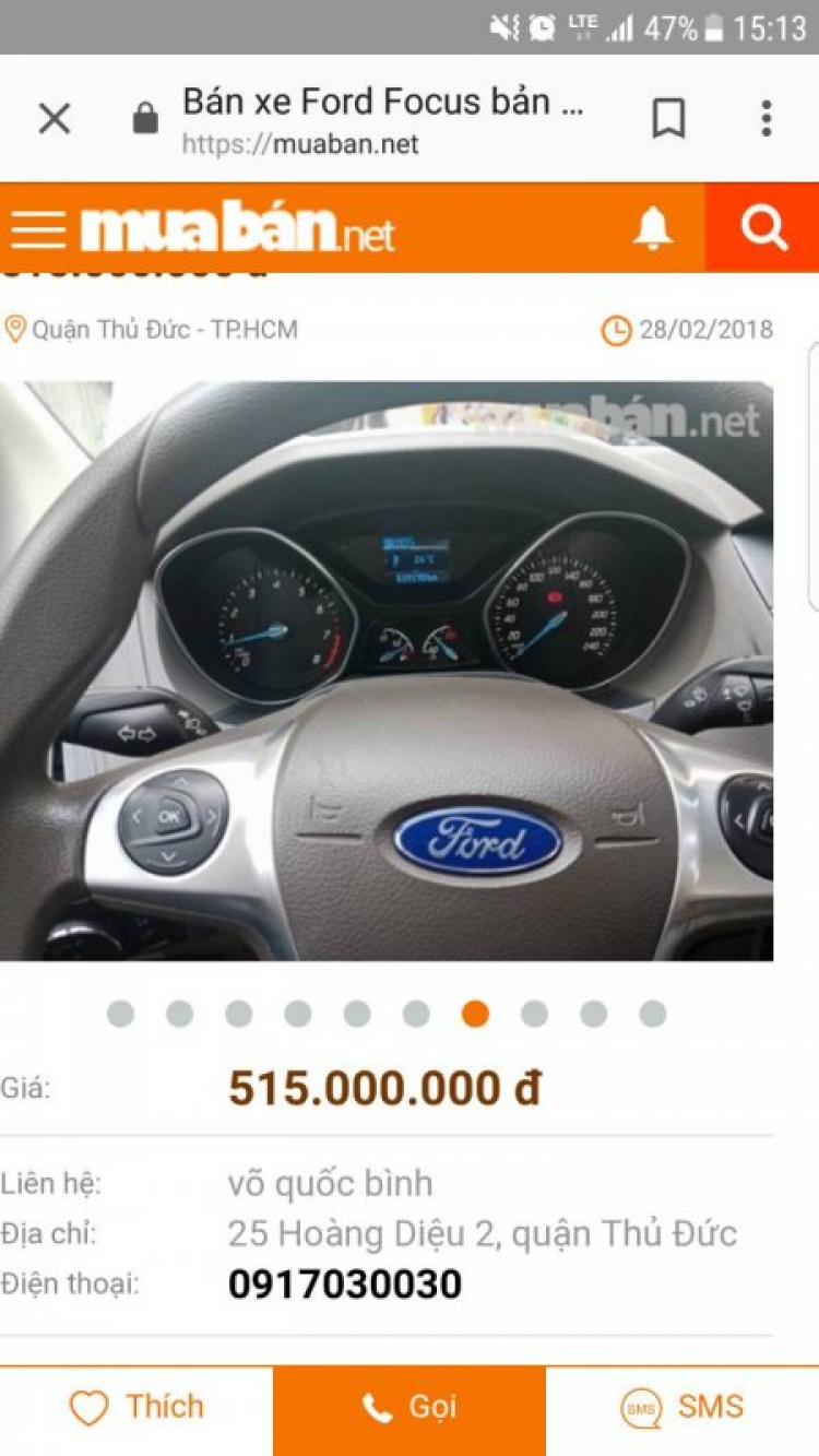 Tôi chính thức khởi kiện Ford Việt Nam