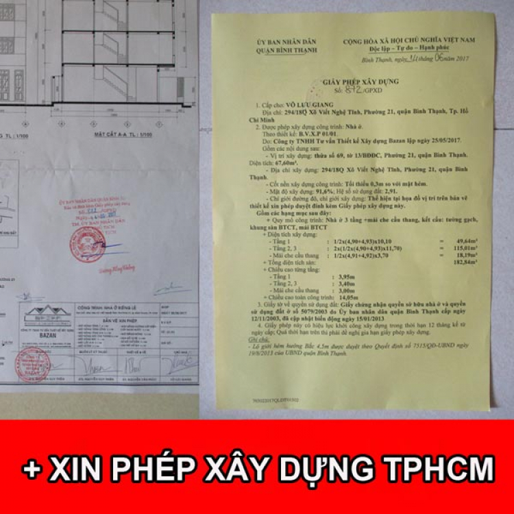 Thiết kế nhà phố - Dịch vụ thiết kế nhà và xin phép xây dựng TPHCM