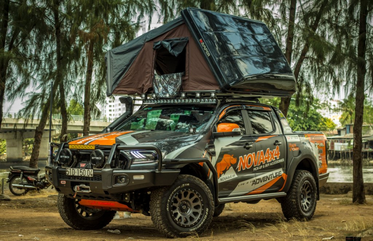 Chiếc Ford Ranger WildTrak thứ 2 của Nova4x4 độ theo phong cách Adventure