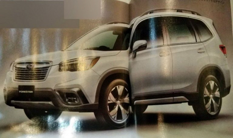 Chưa ra mắt, Subaru Forester thế hệ mới đã lộ diện trên tạp chí Nhật