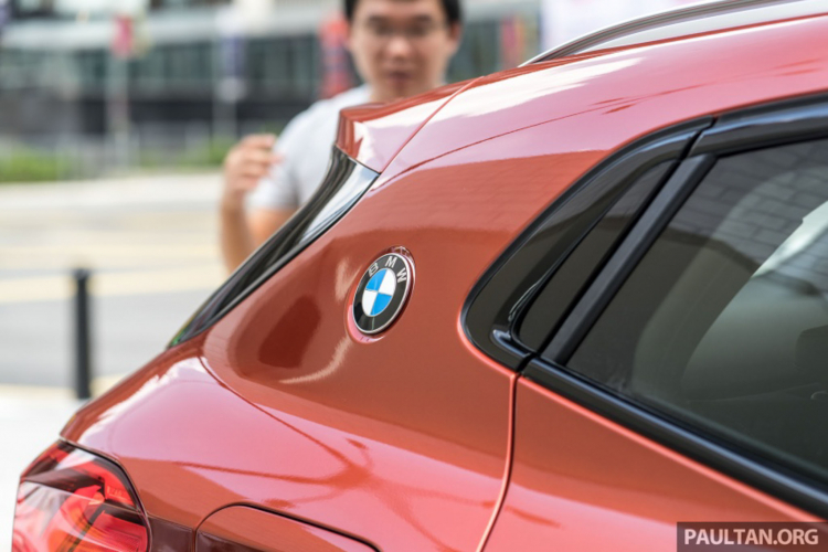 BMW X2 ra mắt tại Malaysia; xe có giá từ 1,8 tỷ đồng
