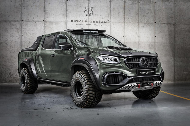 Mercedes X-Class nam tính hơn với gói độ của Carlex