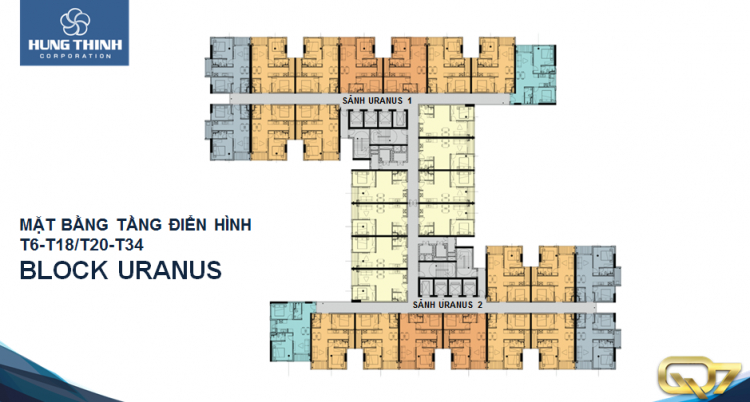 Mở bán căn hộ mặt sông Sài Gòn khu Phú Mỹ Hưng, Quận 7 căn 2PN, 2WC, 67m2.