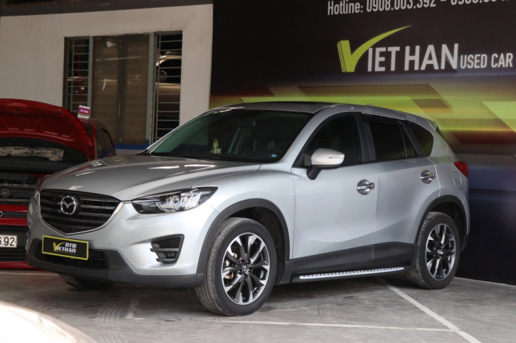 Bán MAZDA CX5 2.0AT 2016, bạc, 64.000km, giá thương lượng