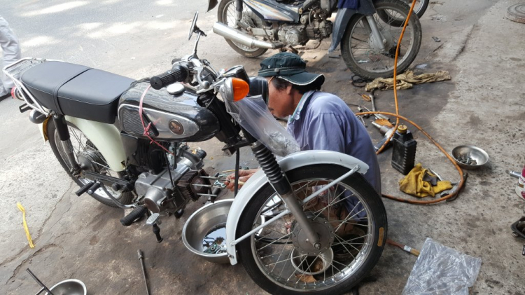 THành lập Hội những người mê và chơi xe Motor Honda LA 250cc