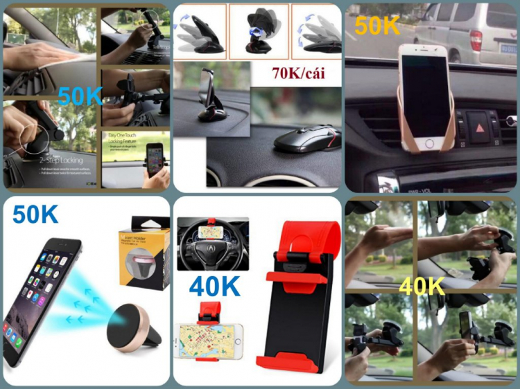Giá đỡ điện thoại ô tô Giá đỡ điện thoại ô tô