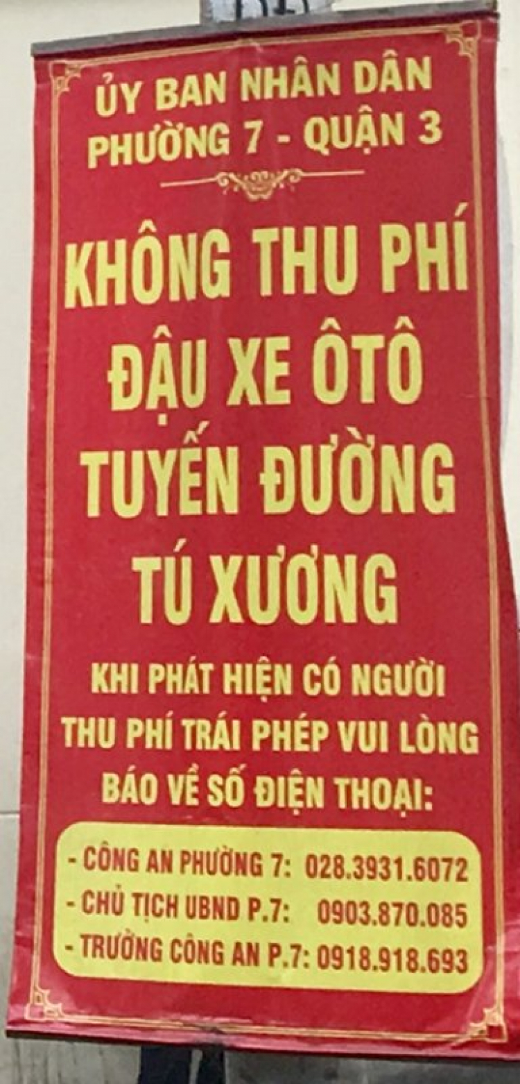 Chỗ đậu xe oto ở bệnh viện mắt Sài Gòn??