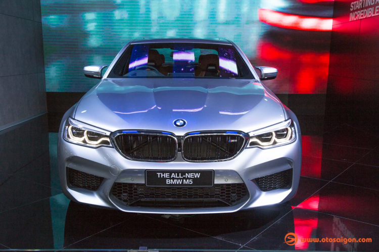 [BIMS 2018] BMW mang siêu sedan M5 (F90) 2018 mạnh 600 mã lực đến Bangkok