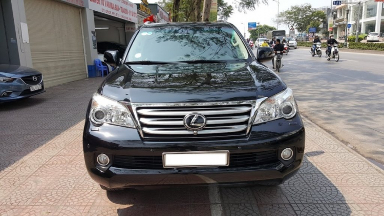 Lexus GX460 Premium màu đen bản full