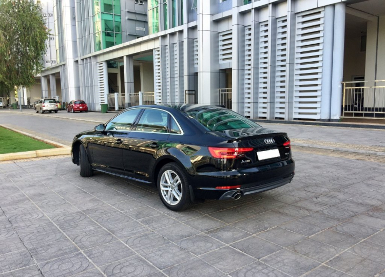 Vài nhận xét và nâng cấp xe Audi A4 B9 APEC VIETNAM 2017 LIMITED EDITION.