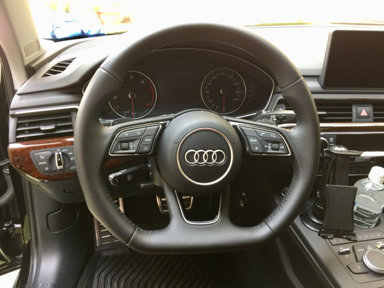 Vài nhận xét và nâng cấp xe Audi A4 B9 APEC VIETNAM 2017 LIMITED EDITION.