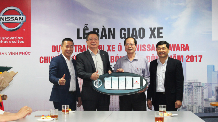 Nissan Việt Nam bàn giao lô xe Nissan Navara cho các Trung tâm Phát hành Phim & chiếu bóng toàn quốc