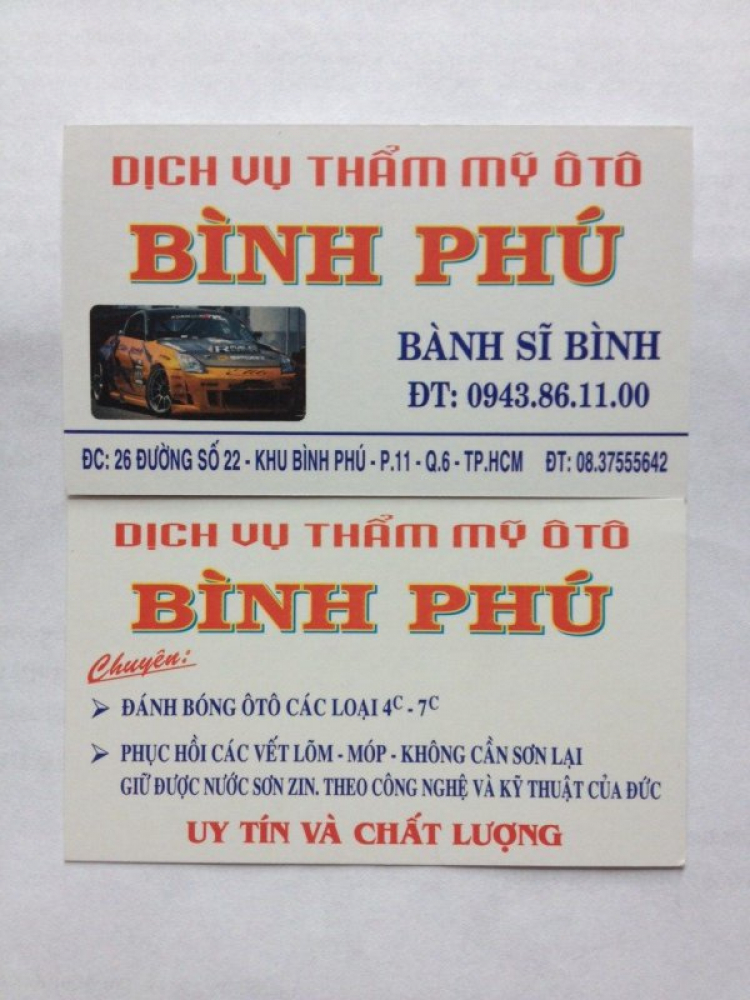 Xe em bị móp xin chỉ chổ làm Xe em bị móp xin chỉ chổ làm