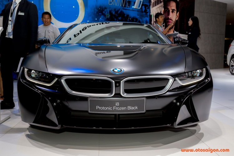 [BIMS 2018] Cận cảnh BMW i8 Protonic Frozen Black tại triển lãm Bangkok