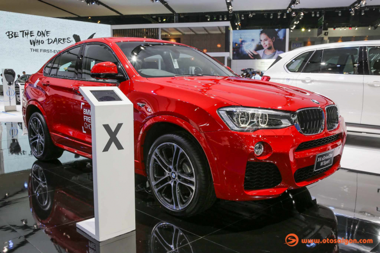 [BIMS 2018] Cận cảnh BMW X4 M-Sport máy dầu 2.0L tại Bangkok