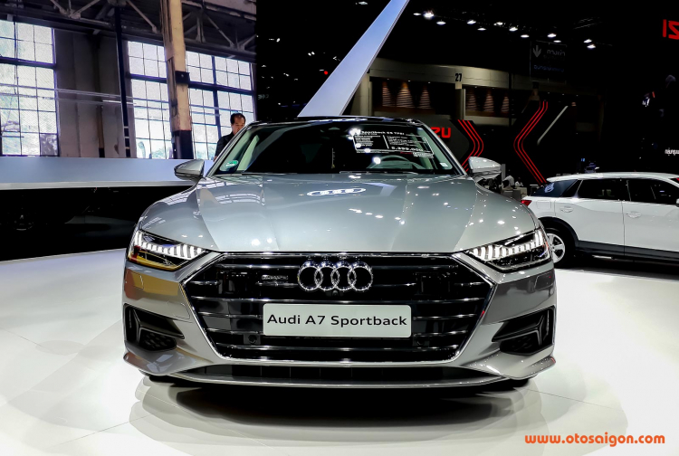 [BIMS 2018] Audi A7 Sportback 2019 "khoe" đường nét quyến rũ tại triển lãm