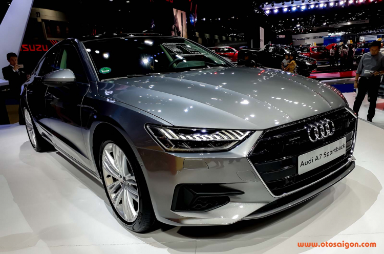 [BIMS 2018] Audi A7 Sportback 2019 "khoe" đường nét quyến rũ tại triển lãm