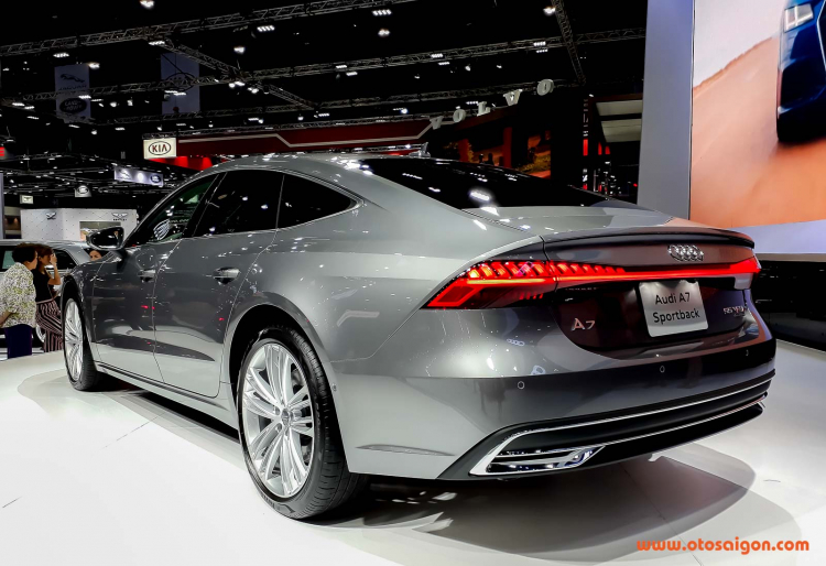 [BIMS 2018] Audi A7 Sportback 2019 "khoe" đường nét quyến rũ tại triển lãm