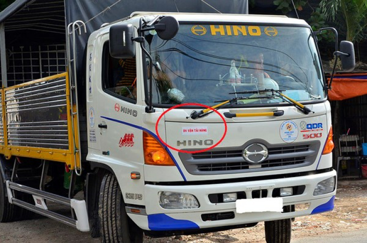 huy hiệu xe tải