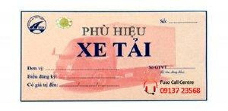huy hiệu xe tải