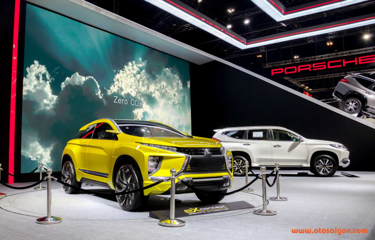 [BIMS 2018] Mitsubishi eX concept: chân dung xe thế hệ mới của tương lai