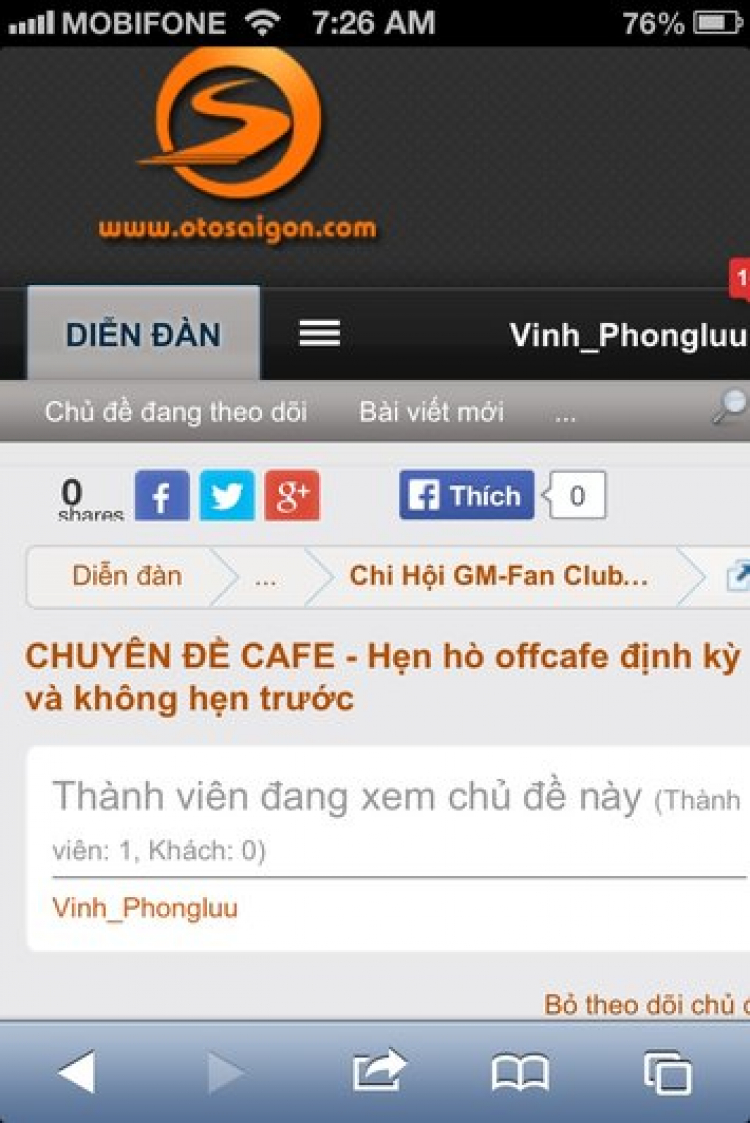 Chuyên đề CAFE - Offcafe sáng chủ nhật 02/8/2015 ở CAFE THỦY TRÚC