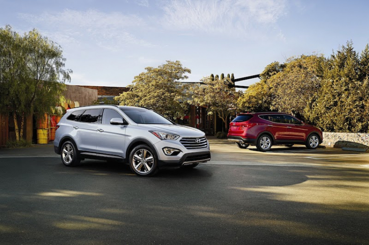 Hyundai Santa Fe được nâng cấp cho năm 2015