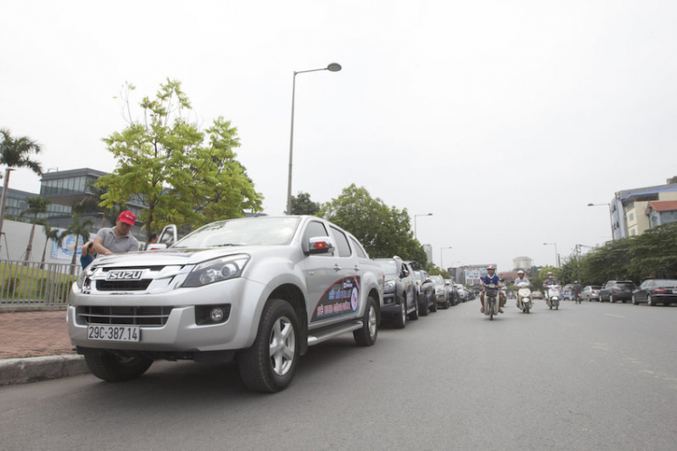 Tường thuật Isuzu Caravan Tây Bắc 2014