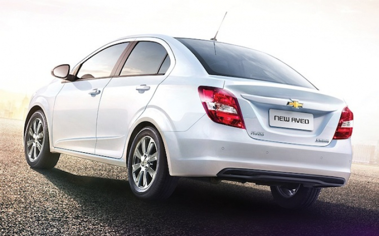 Hình ảnh mới nhất của Chevrolet Aveo 2015 sẽ được bán tại Trung Quốc vào tháng tới