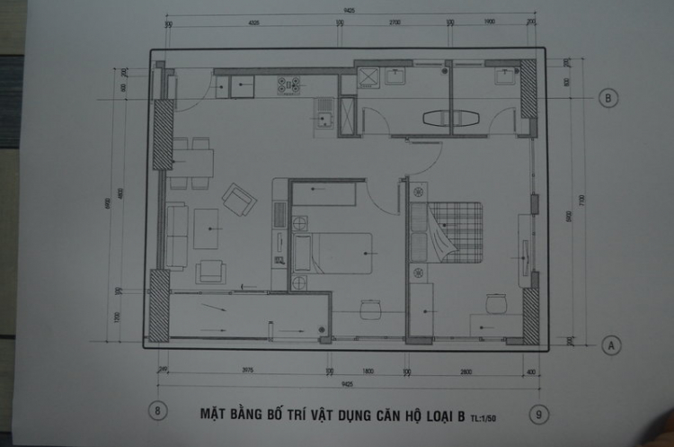 Các bác làm nội thất căn hộ vào giúp em ạ!