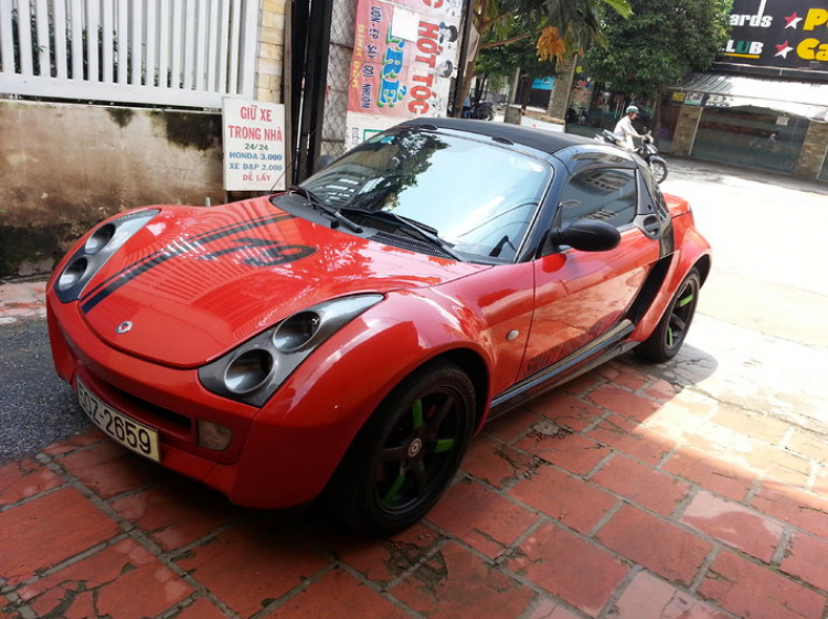 mercedes smart roadster